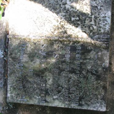 DOUGLAS Robert James 1889-1938