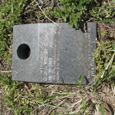 DOUGALL George Robert 1913-1987