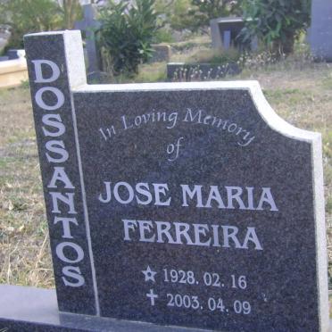 DOSSANTOS Jose Maria Ferreira 1928-2003