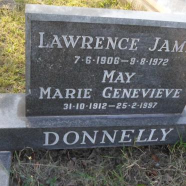 DONNELLY Lawrence James 1906-1972 &amp; May Marie Genevieve 1912-1997