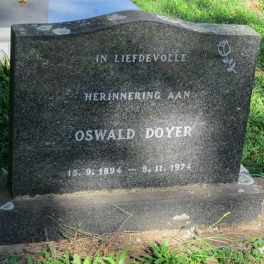 DOYER Oswald 1894-1974