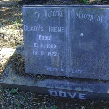 DOVE Gladys Irene 1902-1972