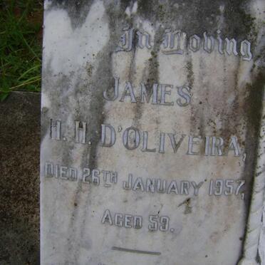 D'OLIVEIRA James H.H. -1957