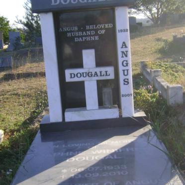 DOUGALL Angus 1932-2007 &amp; Daphne Winifred 1933-2010