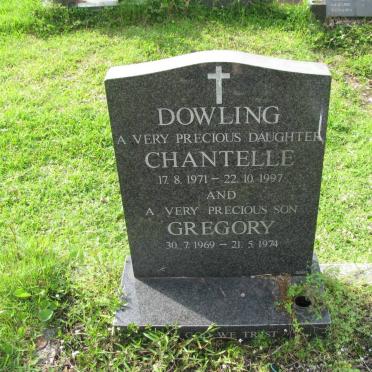 DOWLING Gregory 1969-1974 :: DOWLING Chantelle 1971-1997