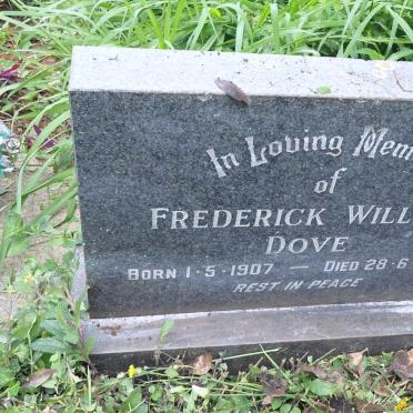 DOVE Frederick William 1907-1987