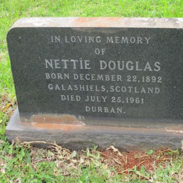 DOUGLAS Nettie 1892-1961