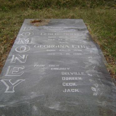 DOMONEY Leslie Scott 1895-1945 &amp; Georgina Ethel 1898-1960