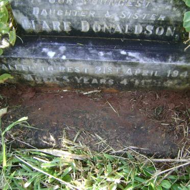 DONALDSON Clare  -1945