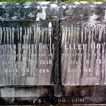 DOYLE Ellen -1935 :: DOYLE Edmund Robert -1958