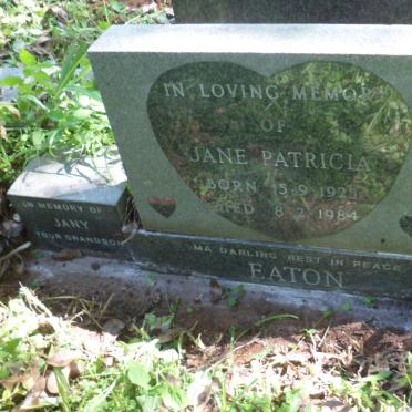 EATON Jane Patricia 1925-1984