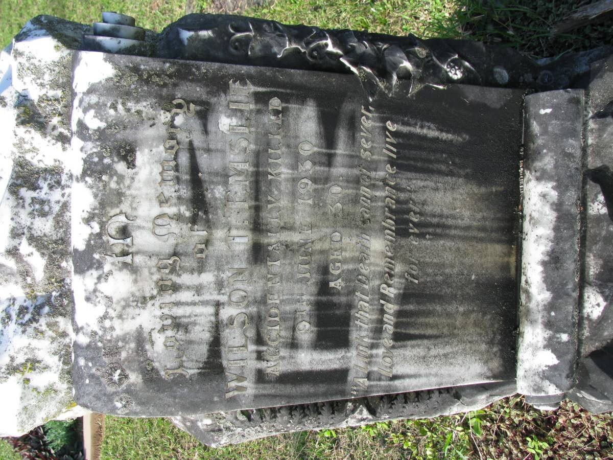 EMSLIE Wilson T. -1930