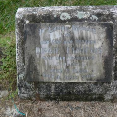 EMMENIS Dirkie -1967