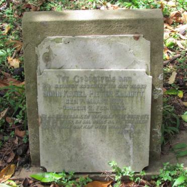 ELLIOTT John Karel Pieter 1887-1936