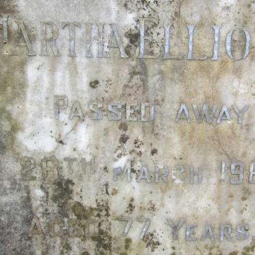 ELLIOTT Martha  -1962