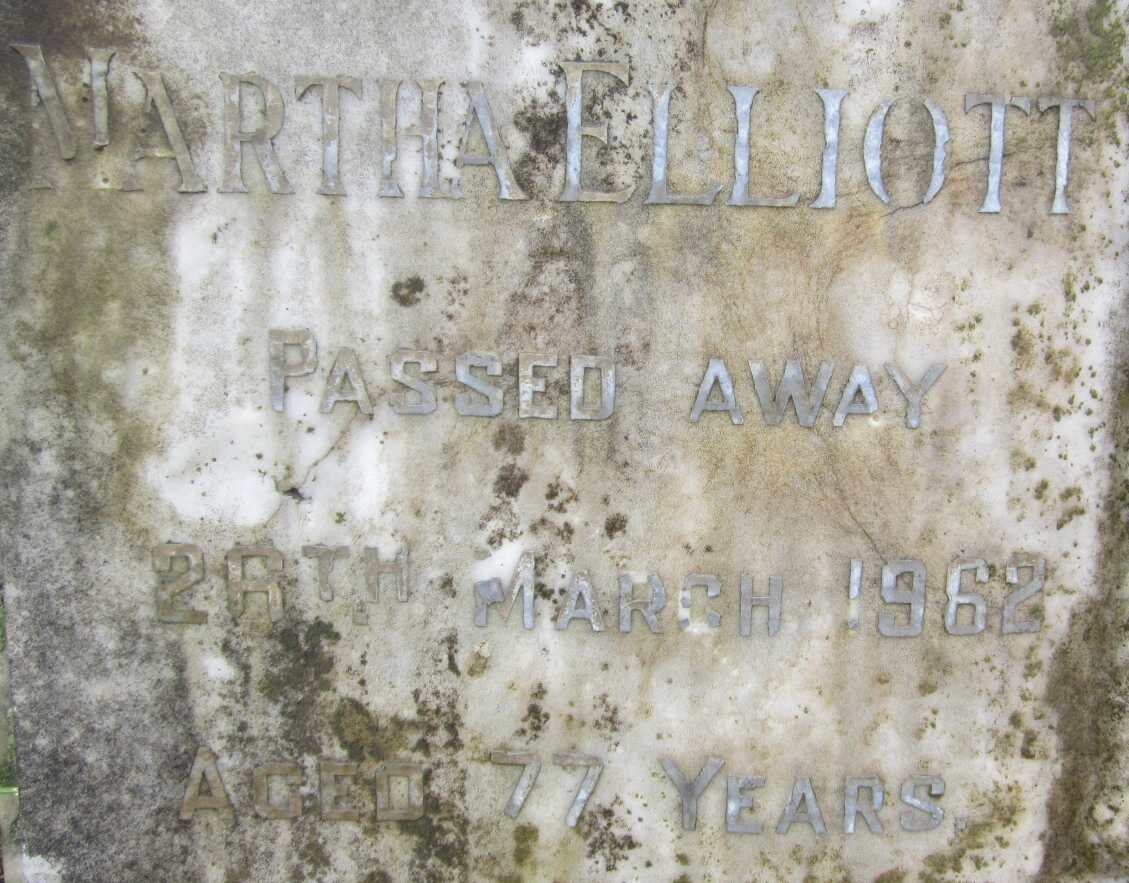 ELLIOTT Martha  -1962