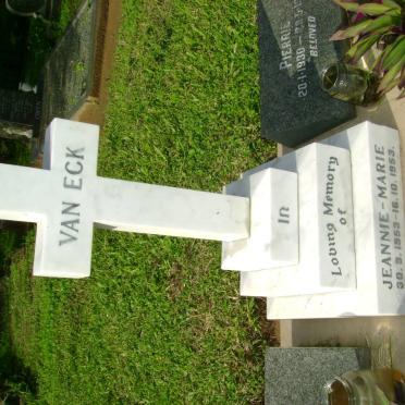 ECK Jeannie-Marie, van 1953-1953