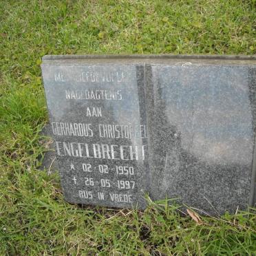 ENGELBRECHT Gerhardus Christoffel 1950-1997