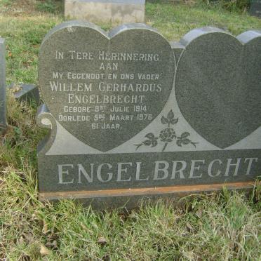 ENGELBRECHT Willem Gerhardus 1914-1976