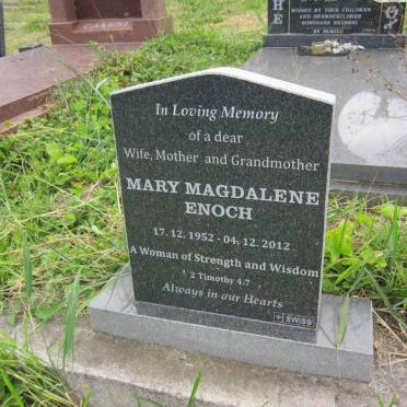 ENOCH Mary Magdalene 1952-2012
