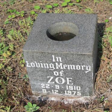 Zoe 1910-1975