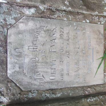 EVANS Olive -1927 :: EVANS Charles -1930