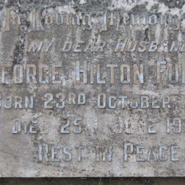 FULLER George Hilton 1874-1950