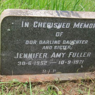 FULLER Jennifer Amy 1952-1971