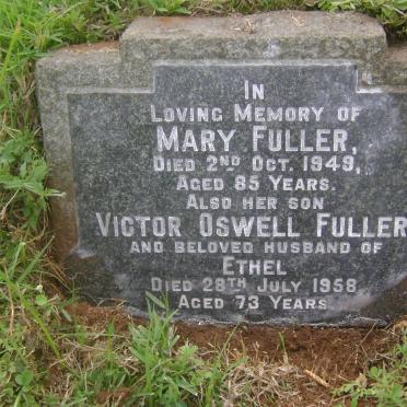 FULLER Victor Oswell -1958 :: FULLER Mary -1949
