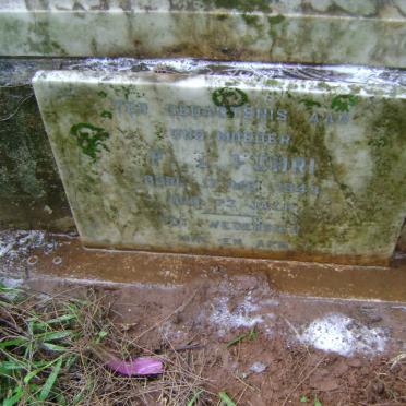 FUHRI Lodewyk Paul 1891-1940 :: FUHRI Francis Albert 1909-1940 :: FUHRI Francina Elizabeth -1943