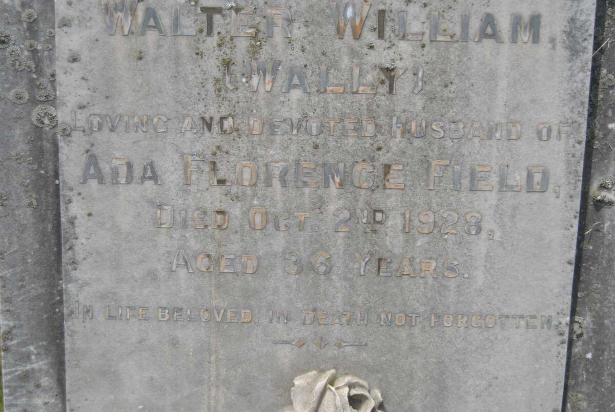 FIELD Walter William -1928