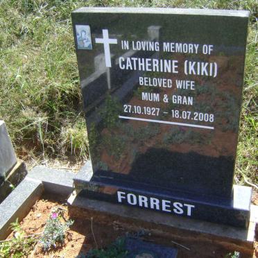 FORREST Catherine 1927-2008