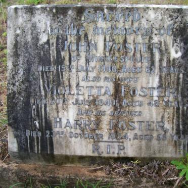 FORSTER John -1940 &amp; Violetta -1940 :: FORSTER Harry -1934