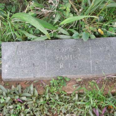 FORBES Samuel David 1909-1950 &amp; Virginia Emma 1912-1995