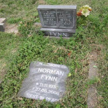 FYNN Alex 1910-1983 &amp; Nettie 1911-1976 :: FYNN Norman 1930-2008