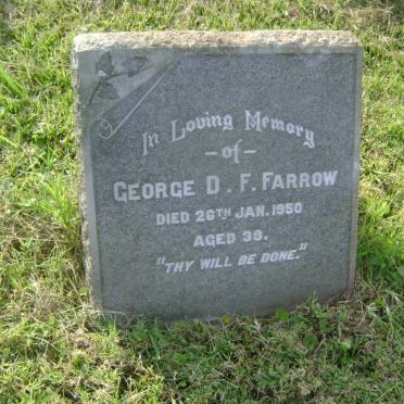 FARROW George D.F. -1950