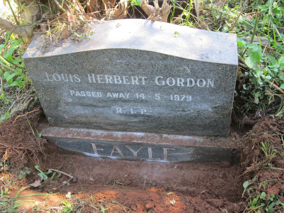 FAYLE Louis Herbert Gordon -1979