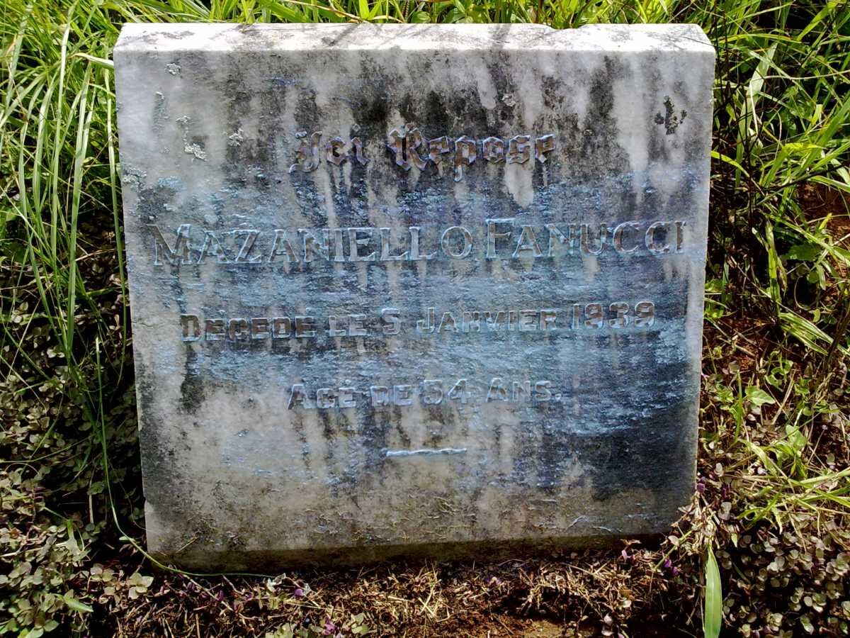 FANUCCI Mazaniello -1939