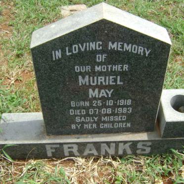 FRANKS Muriel May 1918-1983
