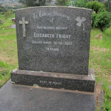 FRIDAY Elizabeth -1962
