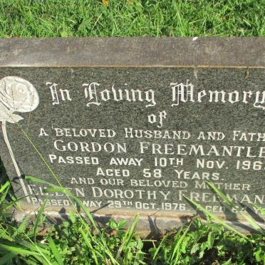 FREEMANTLE Gordon -1969 &amp; Eileen Dorothy -1976