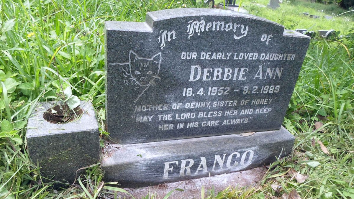 FRANCO Debbie Ann 1952-1989