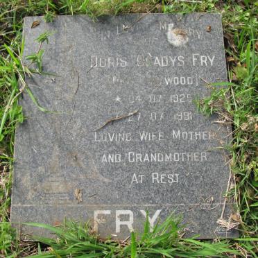 FRY Doris Gladys nee HAYWOOD 1925-1991