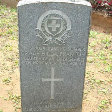 FRANKLIN Grace Hilda -1943
