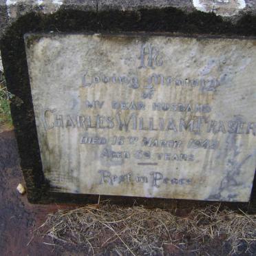 FRASER Charles William -1942