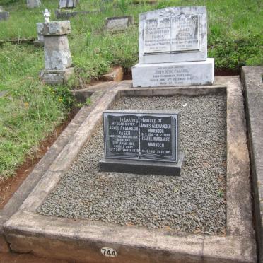 FRASER James -1962 &amp; Ann Anderson -1935 :: FRASER John King -1965 :: FRASER Agnes Anderson 1910-1979