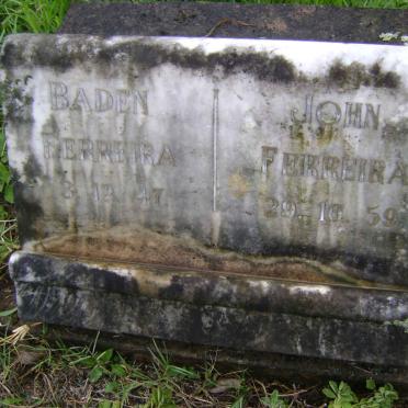FERREIRA Baden -1947 :: FERREIRA John -1959