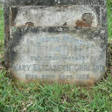 GARLAND Mary Elizabeth -1968