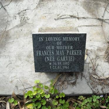 GARVIE John 1870-1953 &amp; Sarah Elizabeth 1873-1952 :: PARKER Frances May nee GARVIE 1892-1961