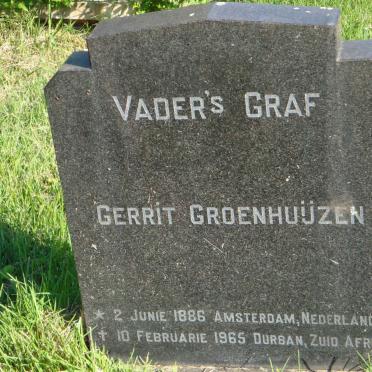 GROENHUÜZEN Gerrit 1886-1965